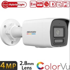 Hikvision DS-2CD1047G2H-LIUF 4 mp 2,8mm Ip Bullet Kamera COLORVU MİKROFONLU SESLİ Gece-Gündüz Renkli Görüntü