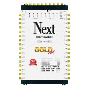 Next YE-10/32 Hybrid Sonlu ve Kaskatlı Bir Arada Gold Plus Multiswitch Uydu Santrali