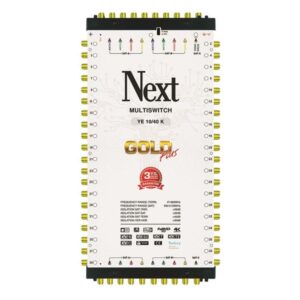 Next YE-10/40 Hybrid Sonlu ve Kaskatlı Bir Arada Gold Plus Multiswitch Uydu Santrali