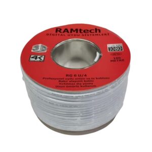 RAMtech RG-6/U UYDU ANTEN KABLOSU 100 METRE 48 tel